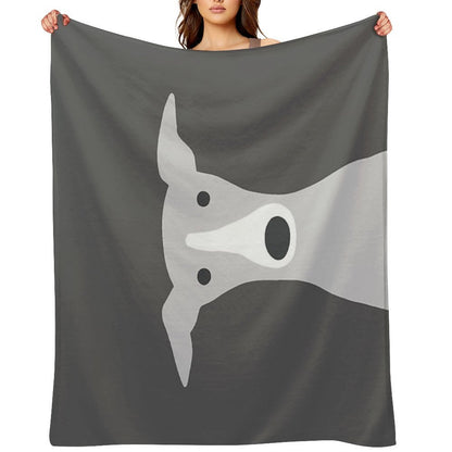 Greyhound  Italian Greyhound  Cute Whippet Dog Throw Blanket