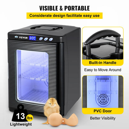 Digital Precision Reptile Egg Incubator (25L)