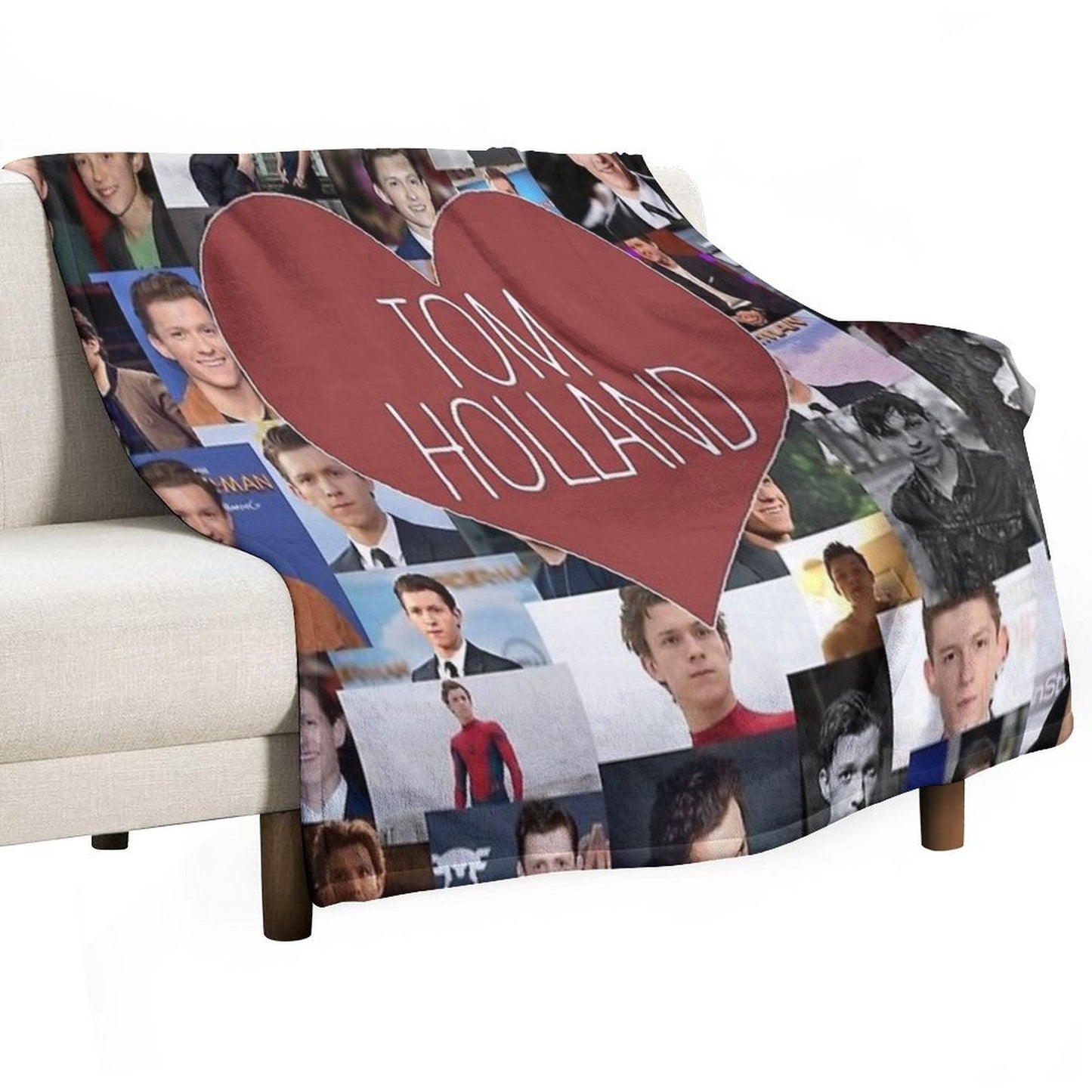 Tom Holland Blanketstickers Throw Blanket