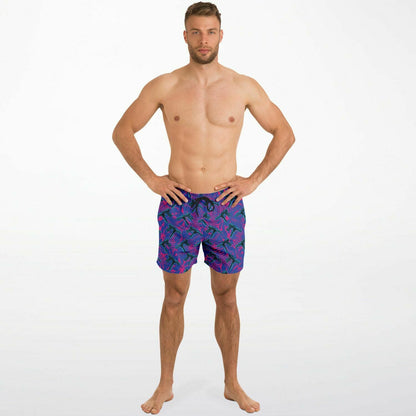 Rad Palm 9 Lives Men's Swim Trunks