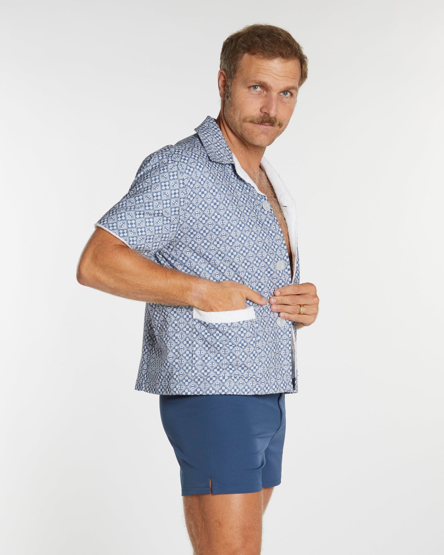 Cabana Trunk (Navy)