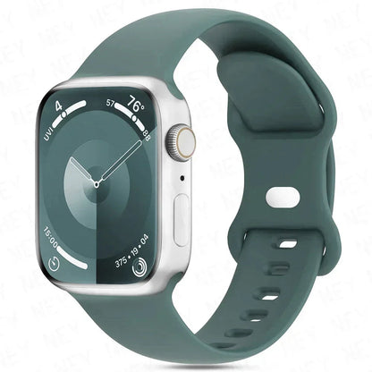 Silicone Apple Watch Band Series 11/10/9/8/7/6/5/4/ SE / Ultra 1/2/3
