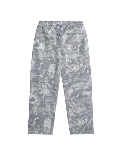 Camo Oversized Heavyweight French Terry Open-Hem Sweatpants