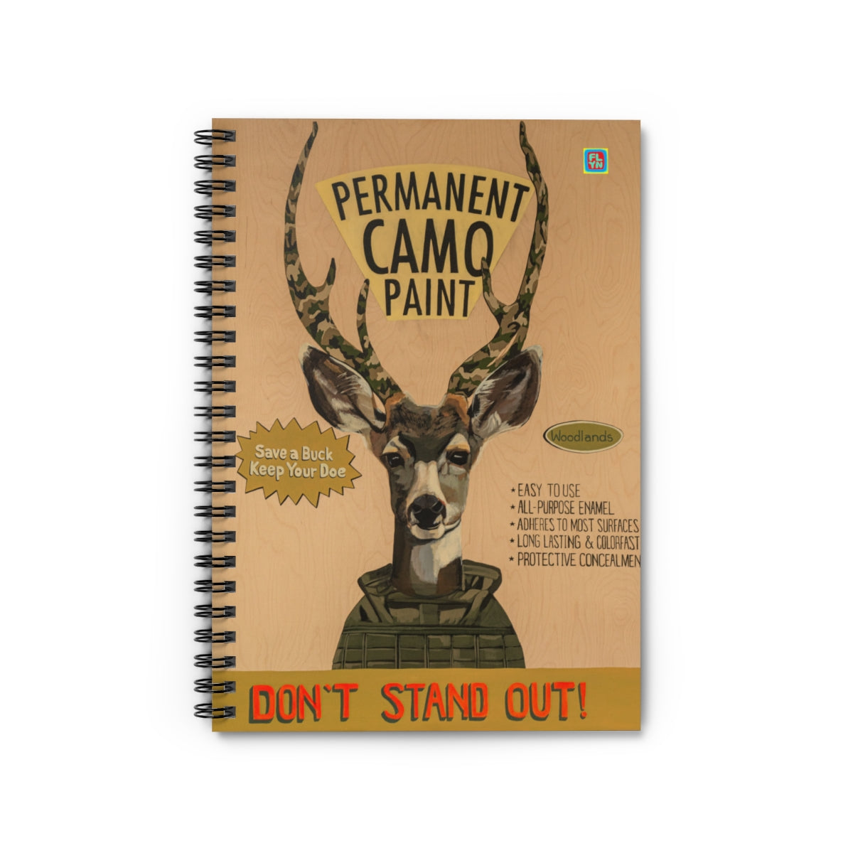 Camo Notebook