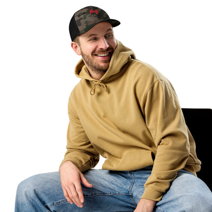 Red Moon Camouflage Trucker Hat