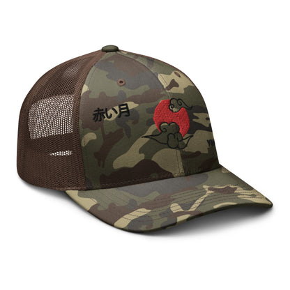 Red Moon Camouflage Trucker Hat