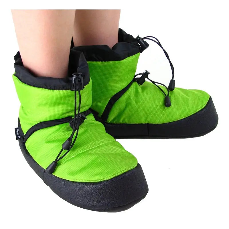 Polar Feet Camp Booties - Lime