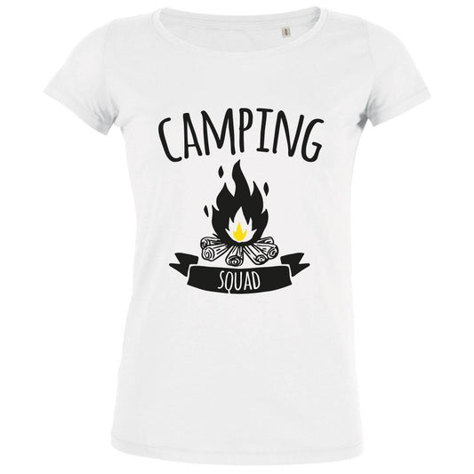 Camping Squad Women's Organic Tee