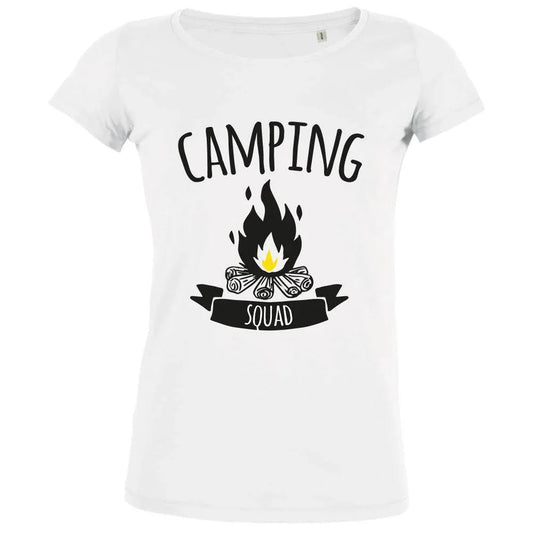 Camping Squad Women's Organic Tee