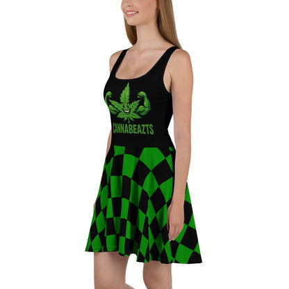 CannaBeazt Official Skater Dress