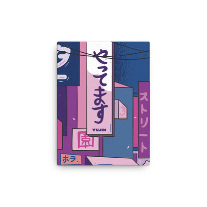 Tokyo City Canvas Poster