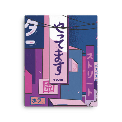 Tokyo City Canvas Poster