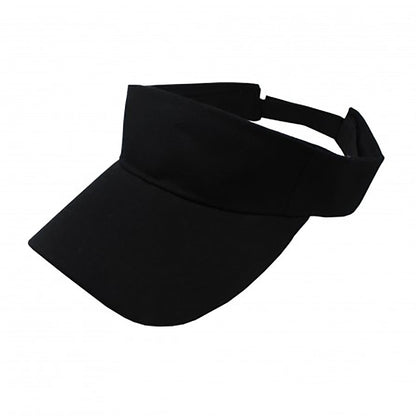 6 Pack Sun Visor Athletic Wear Adjustable Cap Hats