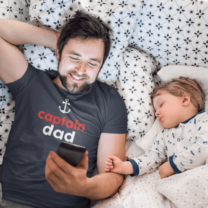 Captain Dad Men's Organic Tee