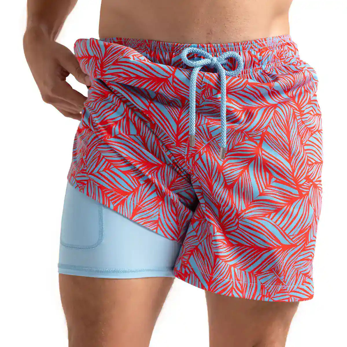 Captive Hybrid Short, Compression Lined Swim and Resort Trunk