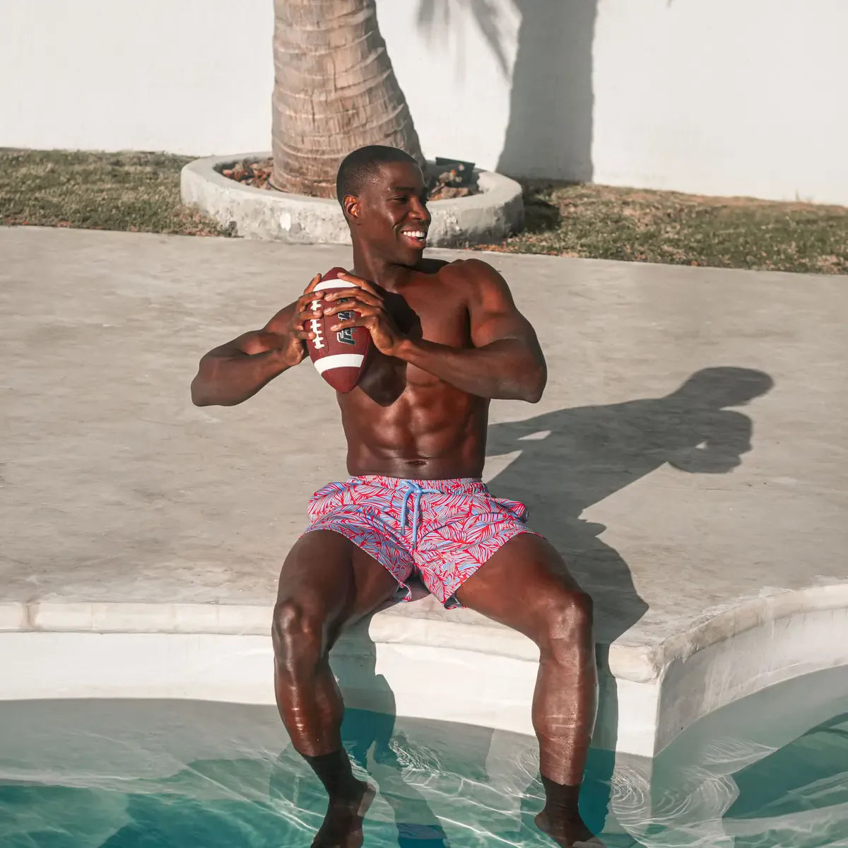 Captive Hybrid Short, Compression Lined Swim and Resort Trunk