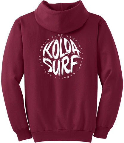 Koloa Brush Logo Tall Hoodie