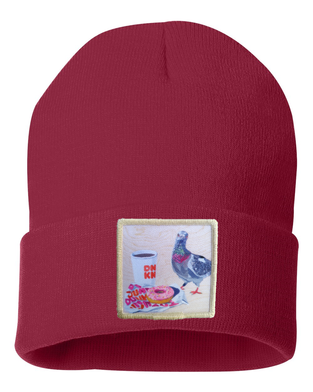 Pigeons Run on Donuts Beanie