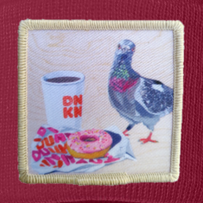 Pigeons Run on Donuts Beanie