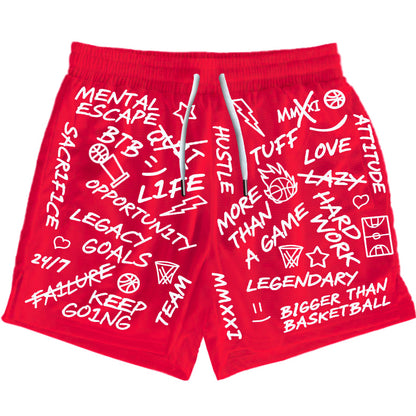 Emotions - Shorts - Light Red