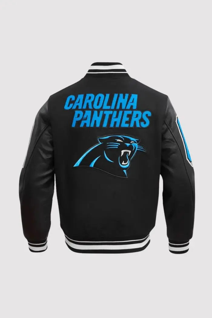 Carolina Panthers Mashup Varsity Jacket