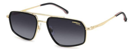 Carrera 338/S Men's Aviator Sunglasses Gold & Black 58mm