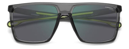 Carrera 4019/S Matte Blue Rectangular Men's Sunglasses 58mm