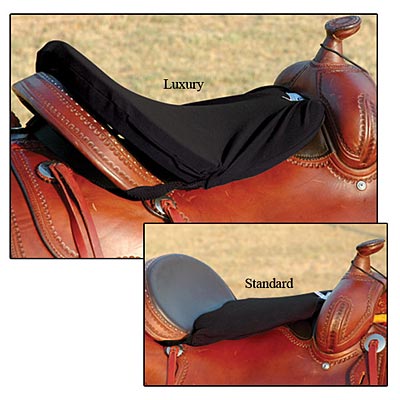 Cashel Tush Cushion (Western) Saddle Cushion, Black
