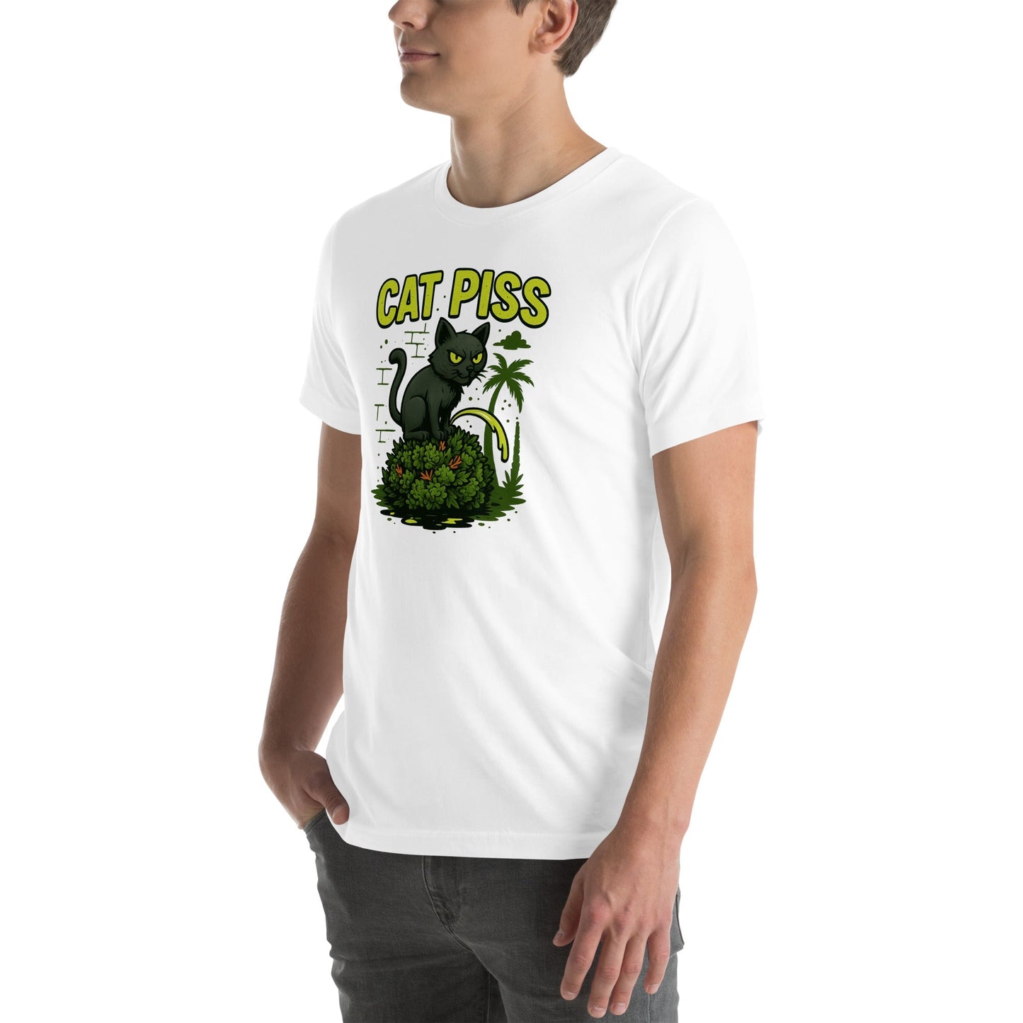Cat Piss Unisex t-shirt
