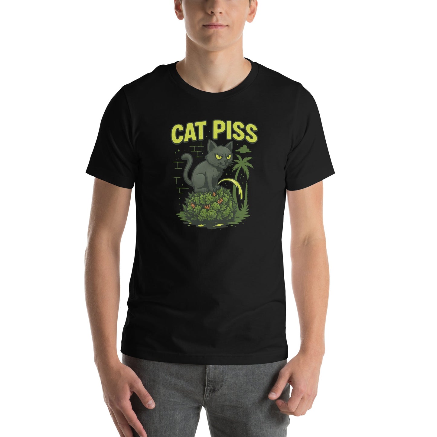 Cat Piss Unisex t-shirt