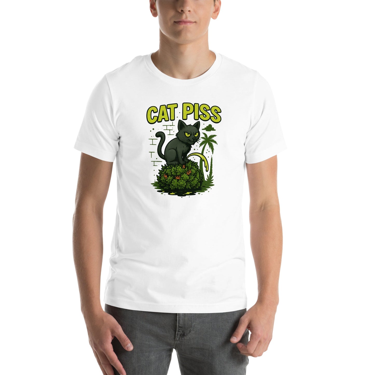 Cat Piss Unisex t-shirt