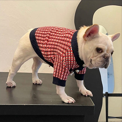 Fashion Cute Print Winter Pet Sweater