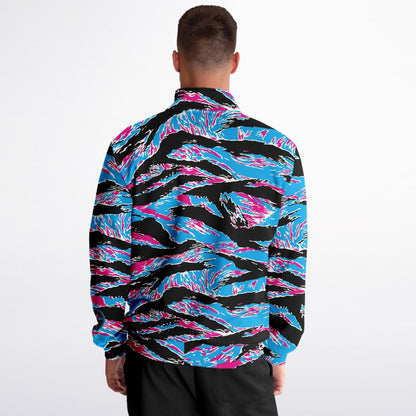 Miami Tiger Stripe Track Jacket