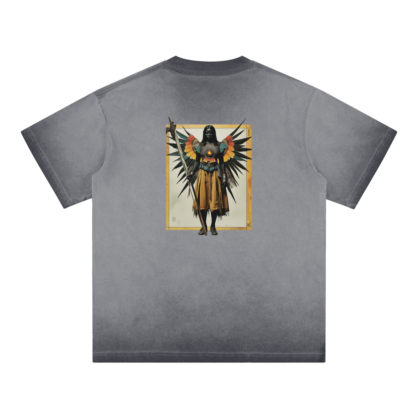 Amaru Khan Stars Reverse Dyed T-shirt