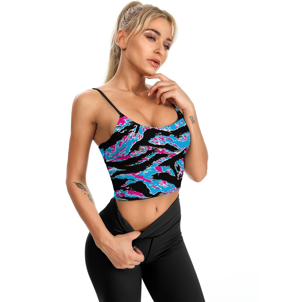 Miami Tiger Stripe Women's Thin Vintage Comfort Camisole