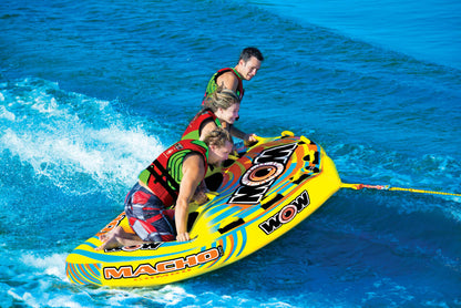 WOW Sports Macho 2 Person Towable Water Tube For Pool and Lake (16-1010)