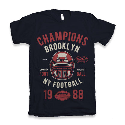 Champions Brooklyn Men's Bamboo Viscose/Organic Cotton Short Sleeve Graphic T-Shirt