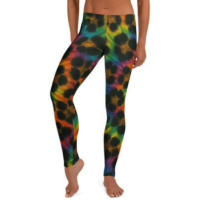 Cheetah Tid-dye Leggings