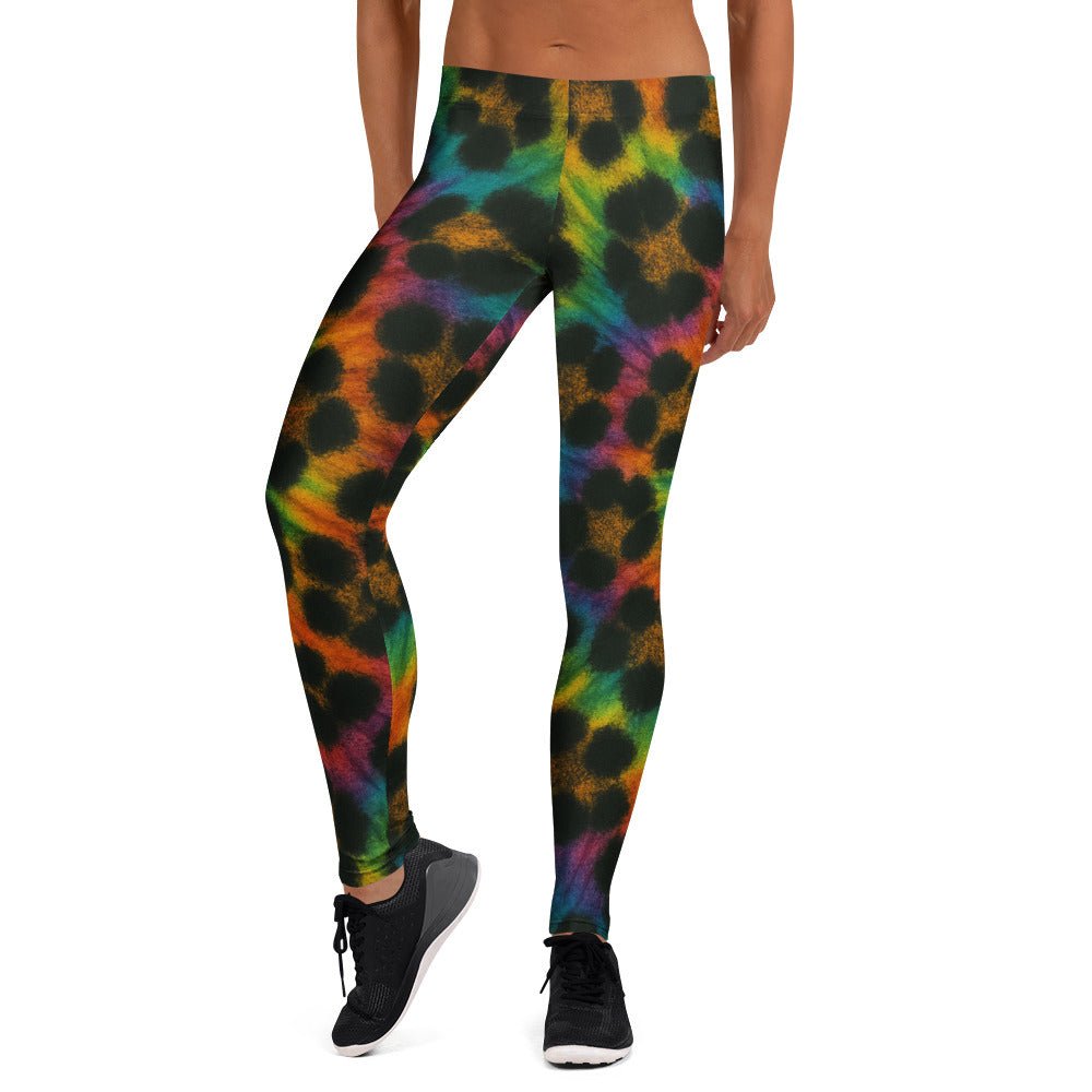 Cheetah Tid-dye Leggings
