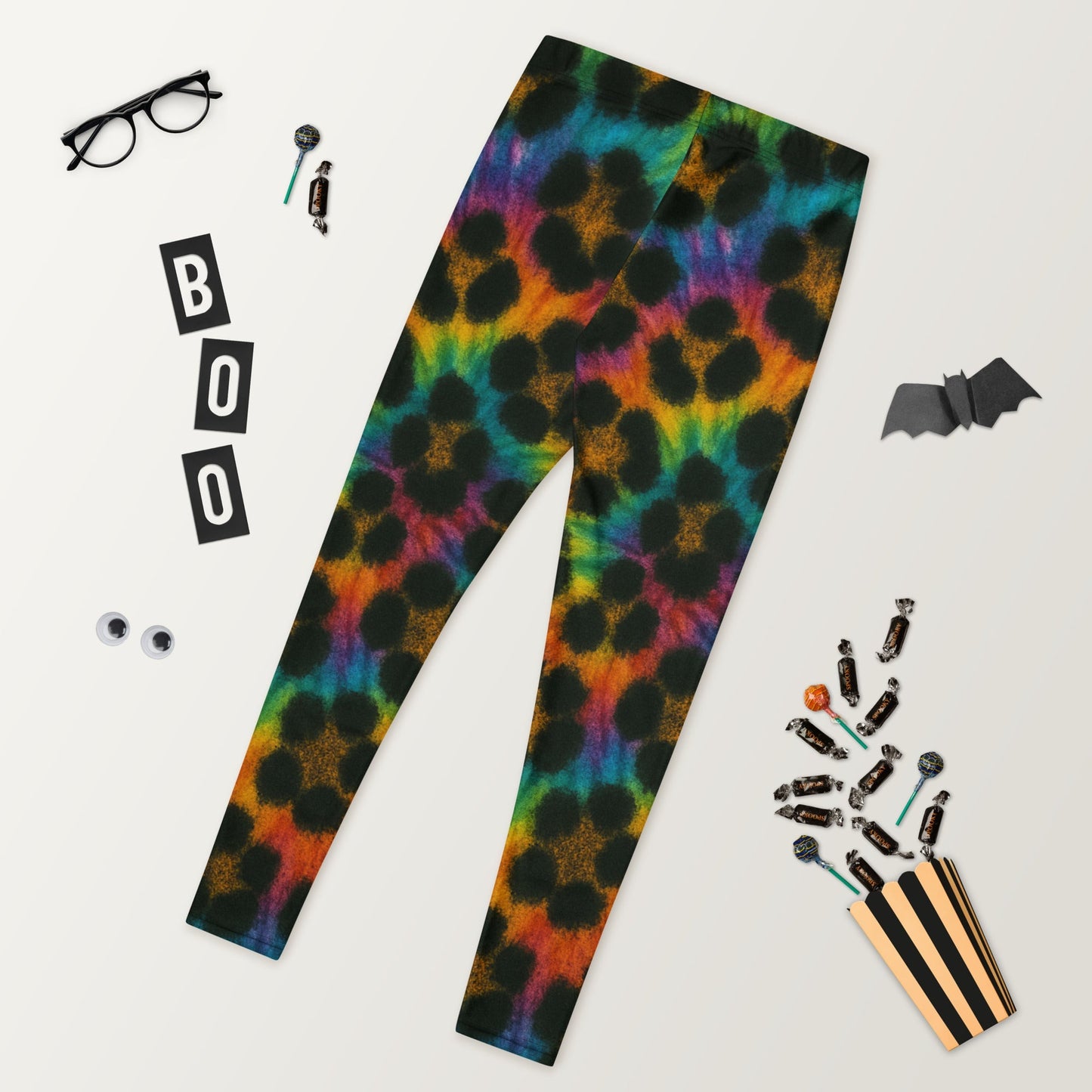 Cheetah Tid-dye Leggings