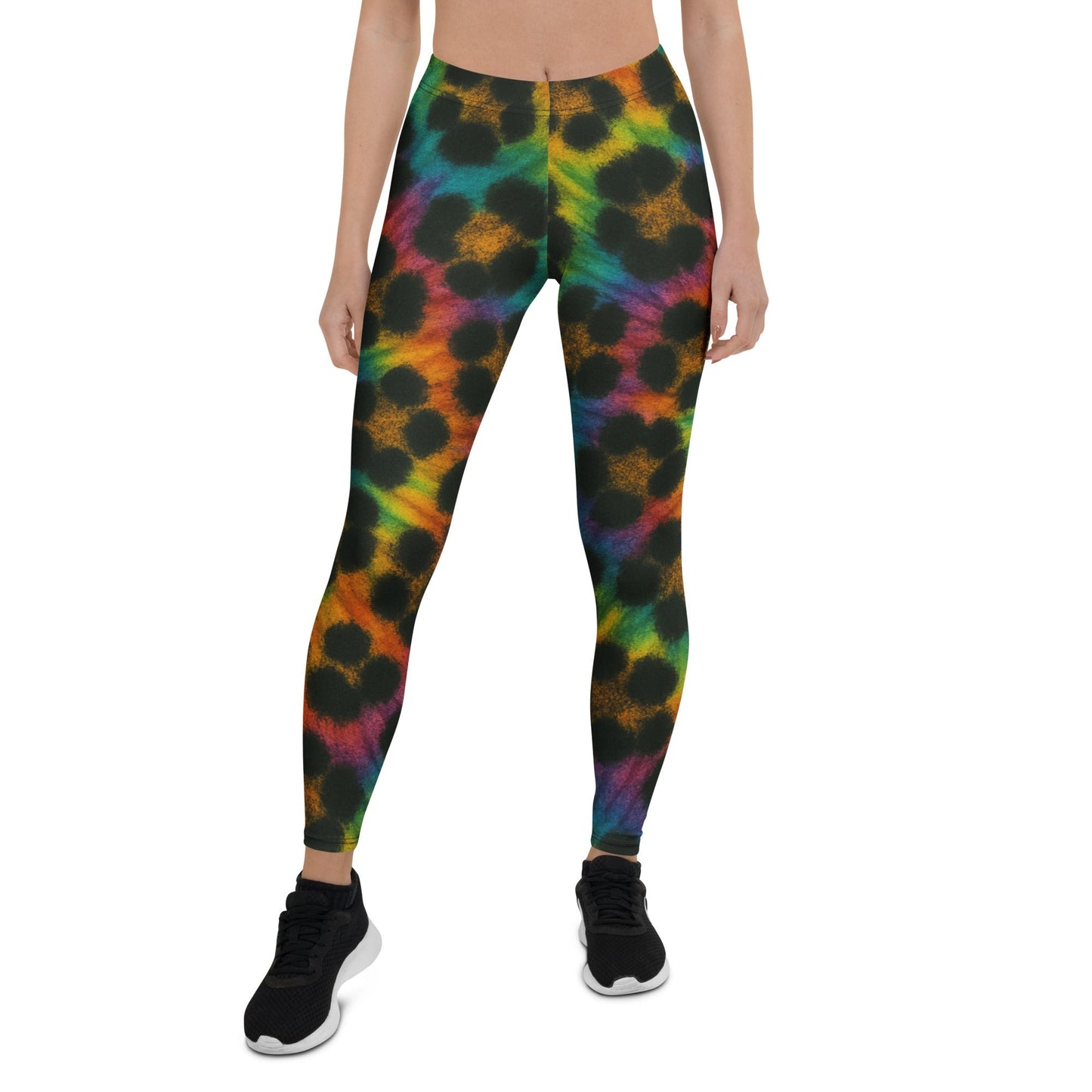 Cheetah Tid-dye Leggings