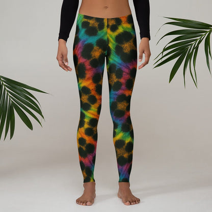 Cheetah Tid-dye Leggings
