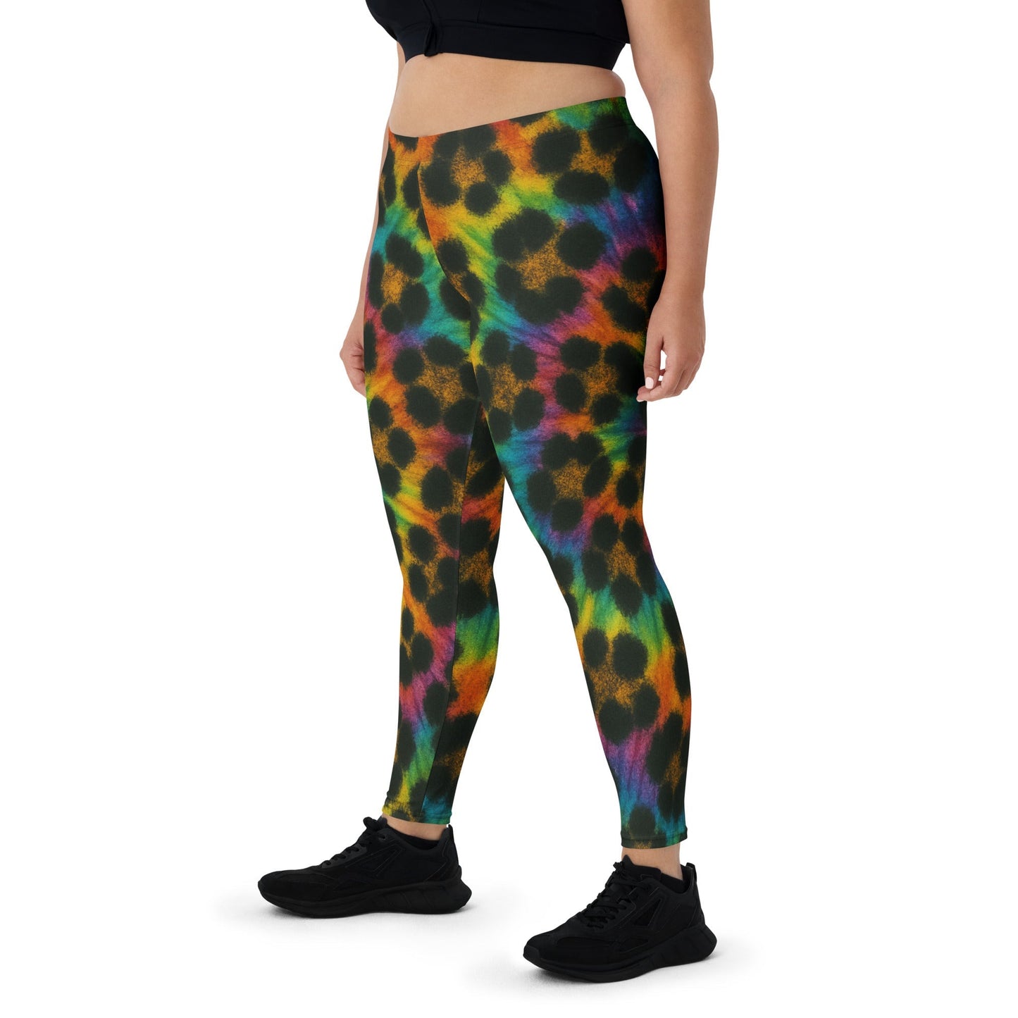 Cheetah Tid-dye Leggings