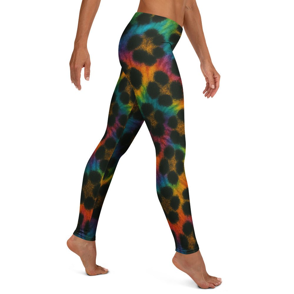 Cheetah Tid-dye Leggings
