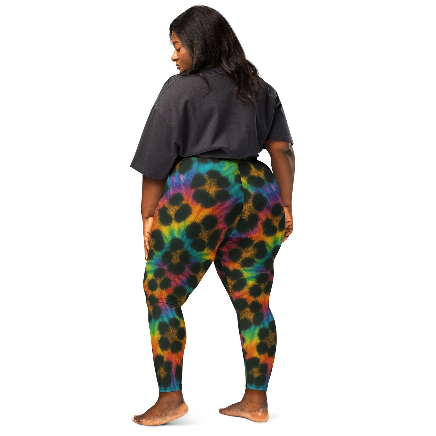 Cheetah Tid-dye Leggings