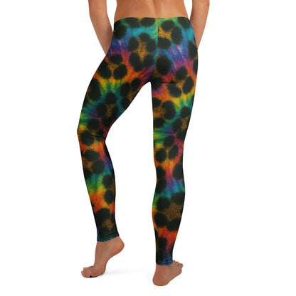 Cheetah Tid-dye Leggings