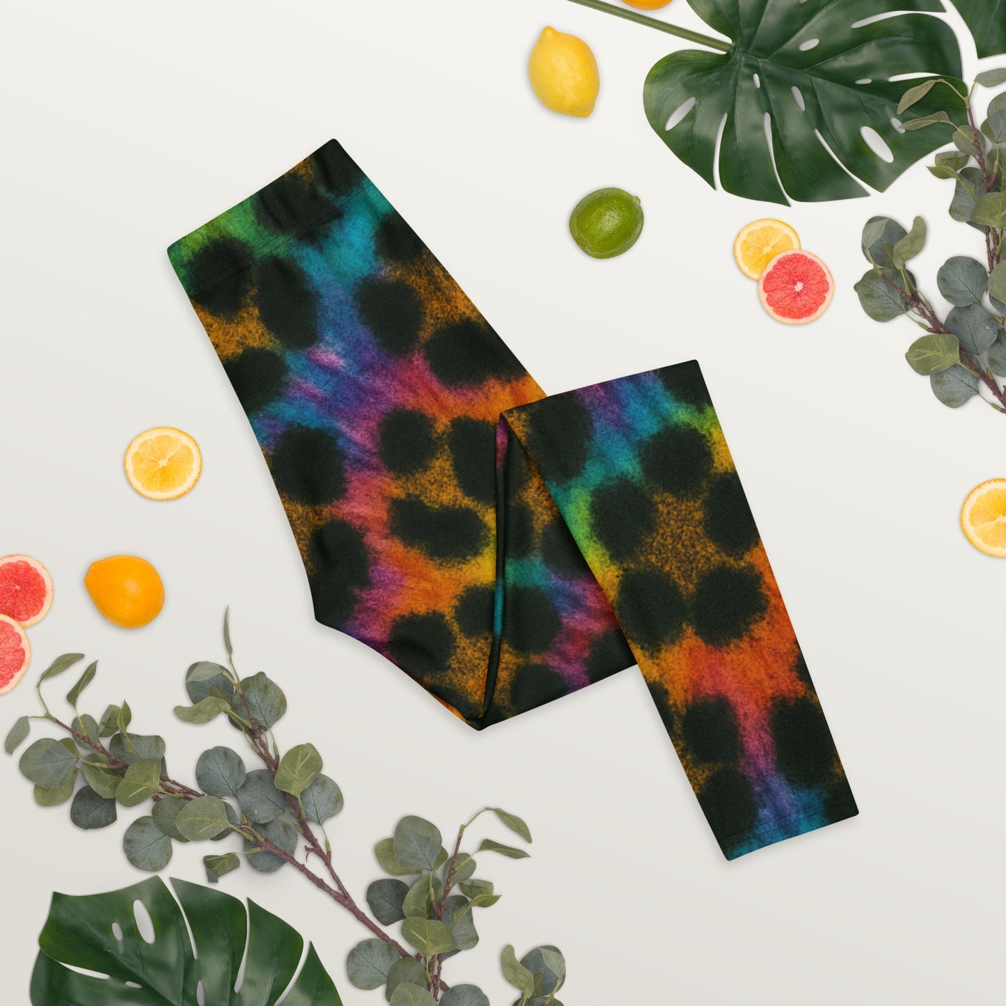 Cheetah Tid-dye Leggings