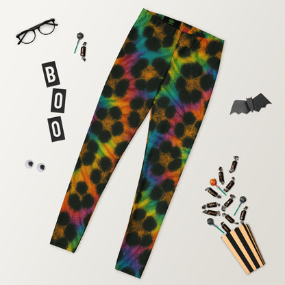 Cheetah Tid-dye Leggings