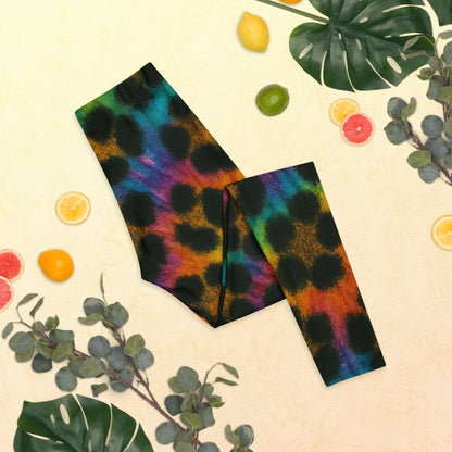 Cheetah Tid-dye Leggings
