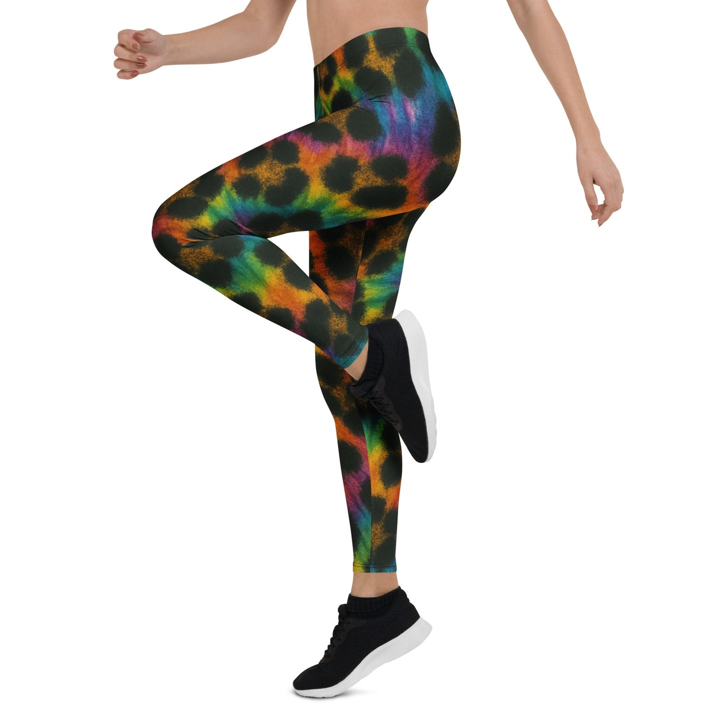 Cheetah Tid-dye Leggings